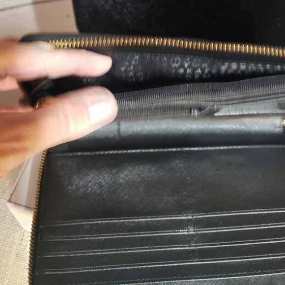 Kate Spade Black Leather Wallet - Picture 6 of 9